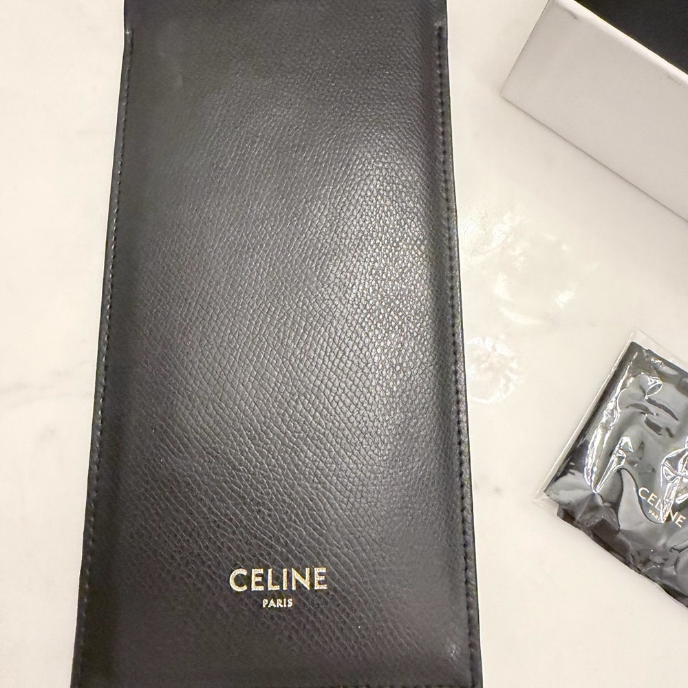 NIB Celine White Crystal Sunglasses - Picture 10 of 12